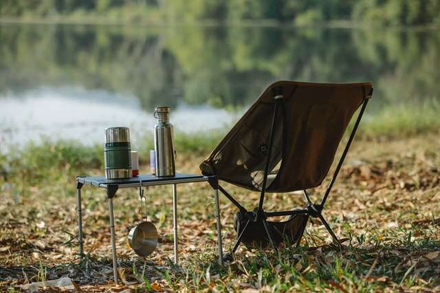 Coffee by the river